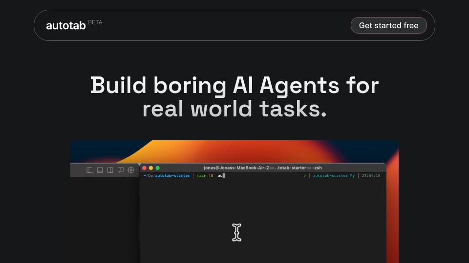Screenshot of autotab.com: Show HN: Autotab – An AI-powered Chrome extension to create Selenium scripts
