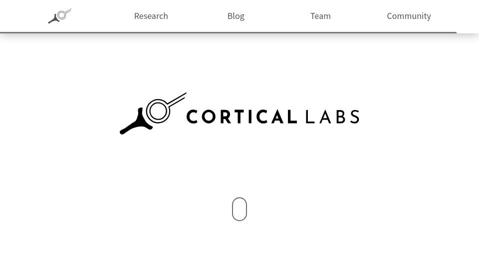 Screenshot of corticallabs.com: Cortical Labs: "Human neural networks raised in a simulation"