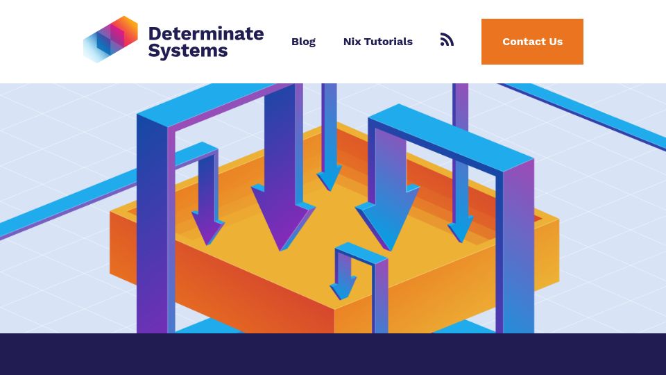 Screenshot of determinate.systems: Nix Survival Mode: macOS upgrades won't break Nix anymore