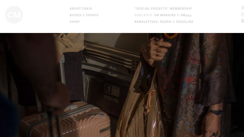 Screenshot of craigmod.com: Takkyu-bin: Luggage forwarding in Japan