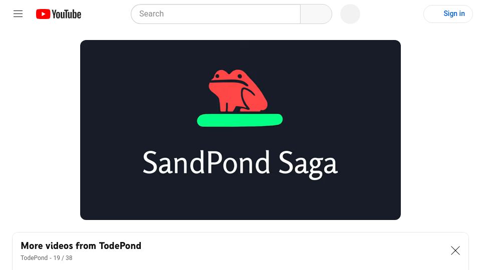 Screenshot of youtube.com: Ways to Make Sand (2020) [video]