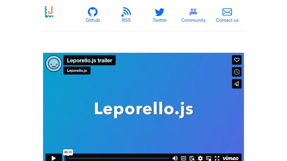 Screenshot of leporello.tech: Show HN: Leporello.js – interactive functional programming IDE for JavaScript
