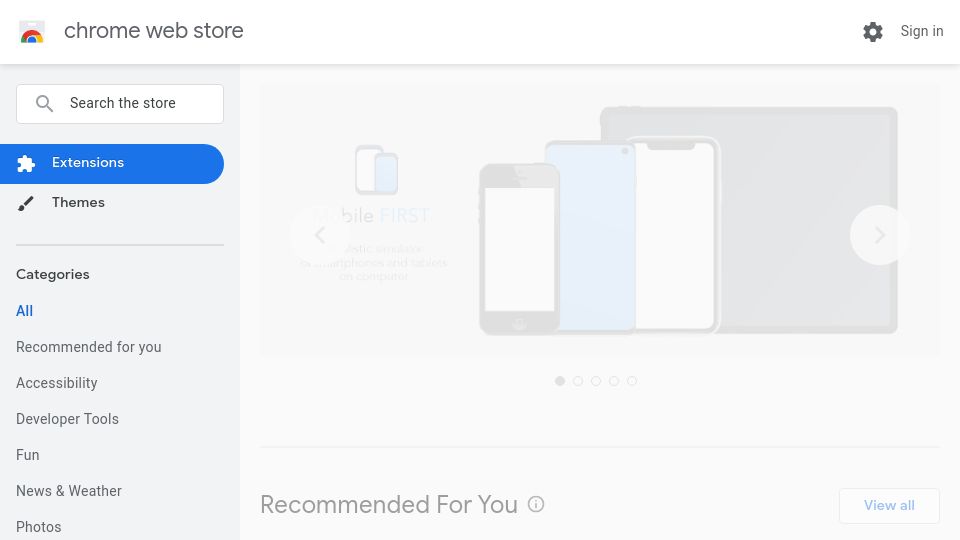 Screenshot of chrome.google.com: Copy webpage text, convert to Markdown