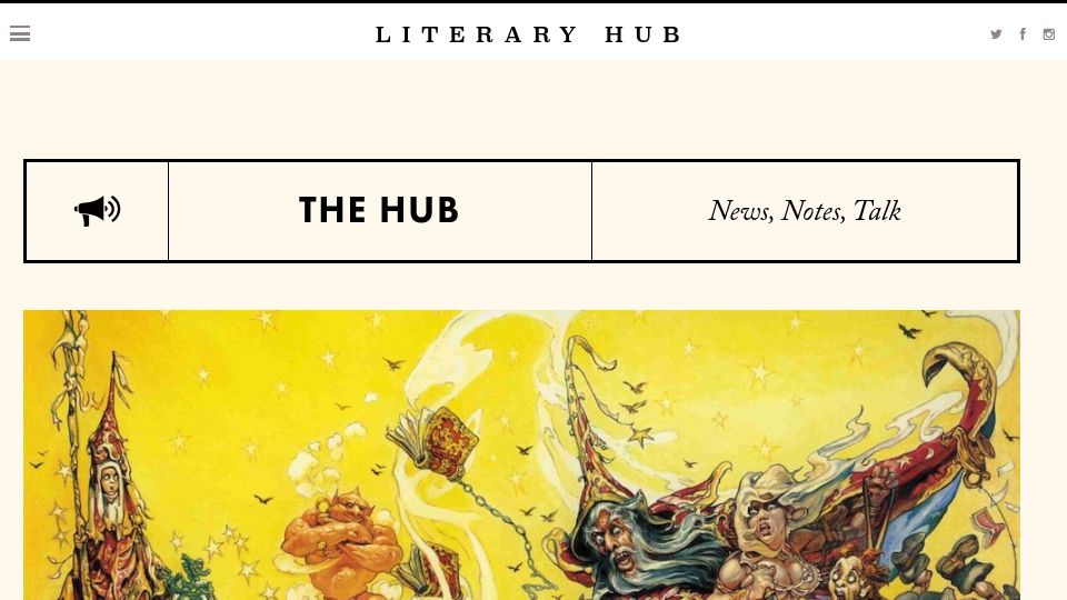 Screenshot of lithub.com: The time Terry Pratchett’s German publisher inserted a soup ad into his novel (2011)