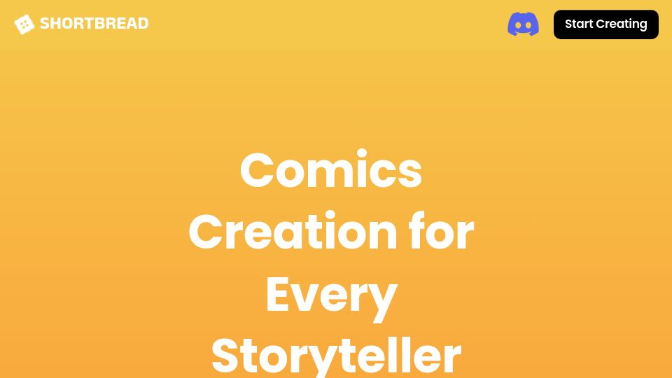 Screenshot of shortbread.ai: Show HN: Shortbread – Create AI comics in minutes