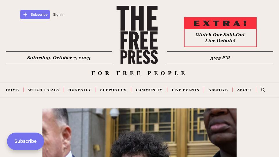 Screenshot of thefp.com: Crypto Fooled Us Once. It Will Fool Us Again