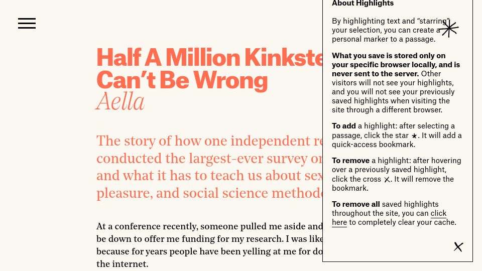 Screenshot of asteriskmag.com: Half a million kinksters can't be wrong