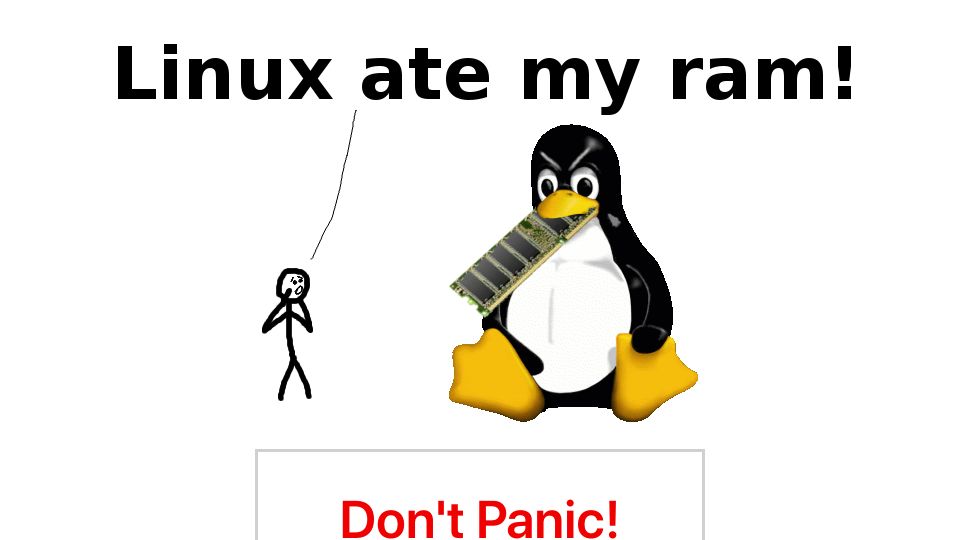 Screenshot of linuxatemyram.com: Linux ate my RAM (2009)