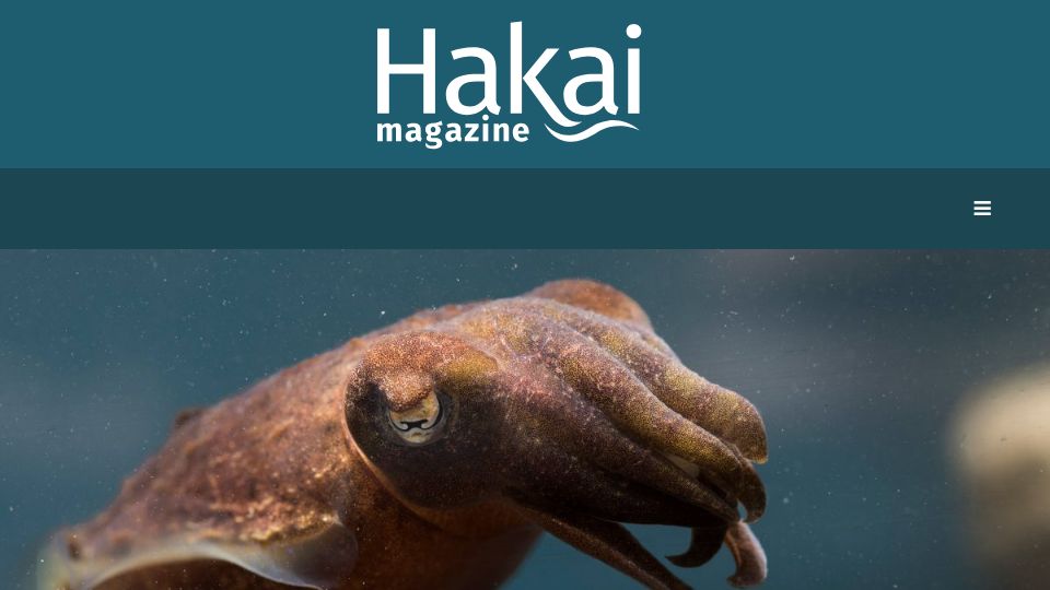 Screenshot of hakaimagazine.com: Cuttlefish and Their Technicolor Dreamcoats