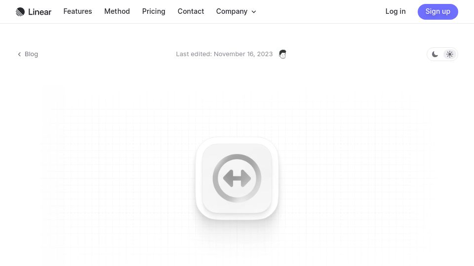Screenshot of linear.app: Planning for Unplanned Work in Linear