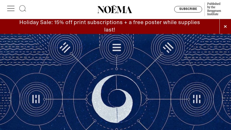 Screenshot of noemamag.com: Daoist History