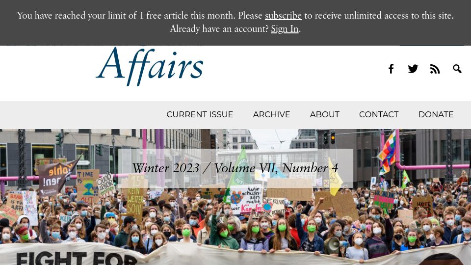 Screenshot of americanaffairsjournal.org: Ridley Scott: Our Anglo-Saxon Maximus