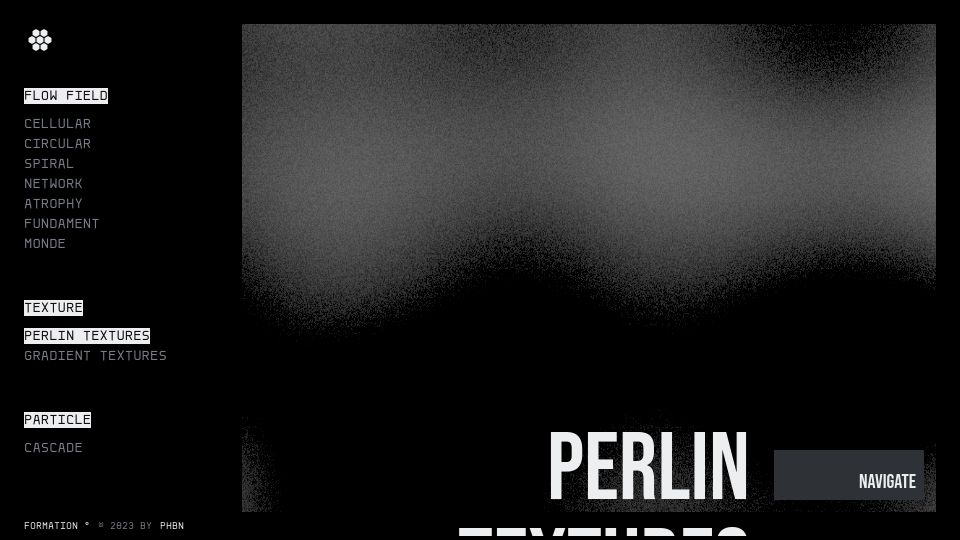 Screenshot of formation.phobon.io: Formation °