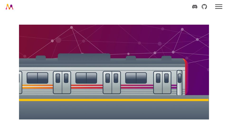 Screenshot of memgraph.com: Show HN: Modeling Berlin subway lines in graph database