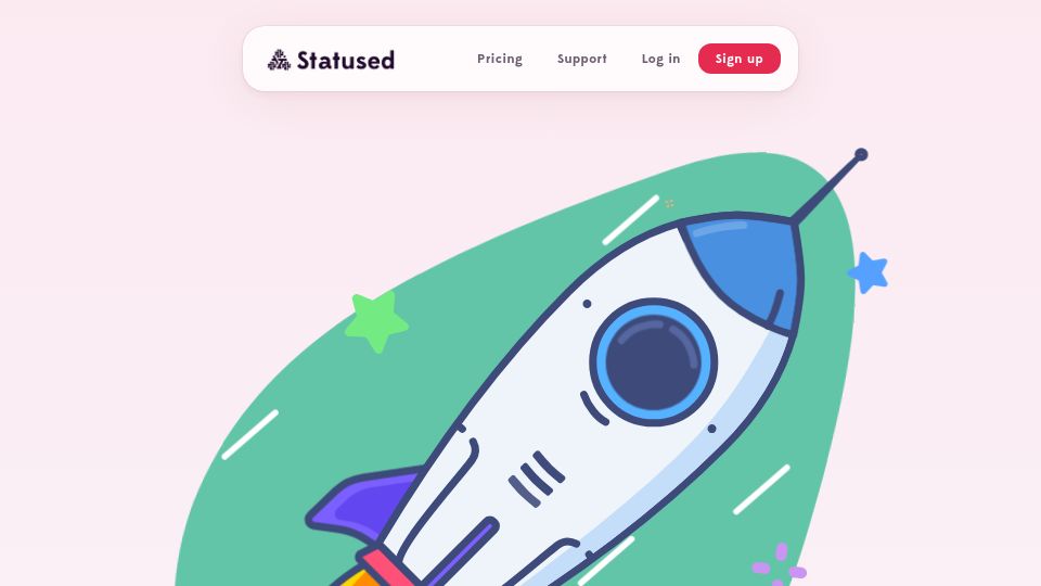 Screenshot of statused.com: Show HN: I built a tool to get "Your app was approved/rejected " alerts on Slack