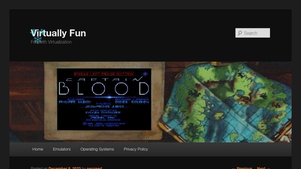 Screenshot of virtuallyfun.com: BSD on Windows: Things I wish I knew existed