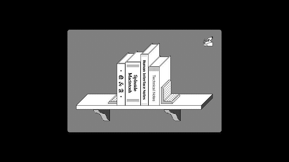 Screenshot of spinsidemacintosh.neocities.org: "Inside Macintosh" in electronic format