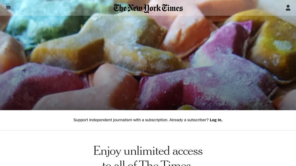 Screenshot of nytimes.com: What can you do with an Einstein (aperiodic monotile)?