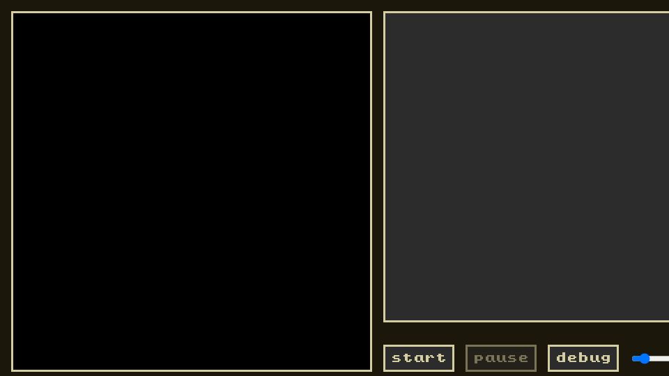 Screenshot of brainfuck.zptr.cc: BF-SYS: A fantasy computer that uses Brainfuck as its instruction set