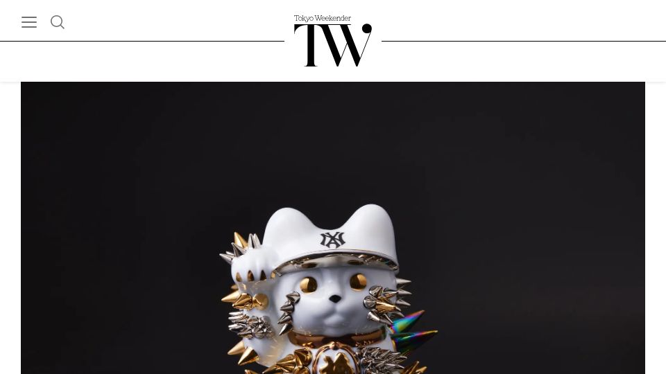 Screenshot of tokyoweekender.com: Takahiro Koga Spikes Ceramics to Show the Power of Objects
