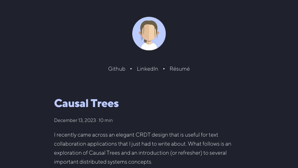 Screenshot of farley.ai: Causal Trees