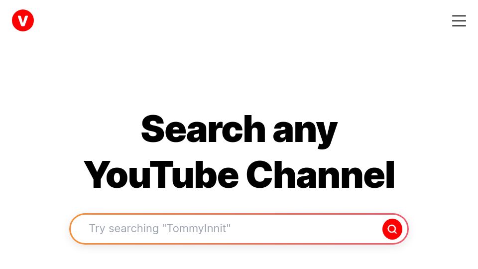 Screenshot of viewstats.com: ViewStats – YouTube Channel Statistics