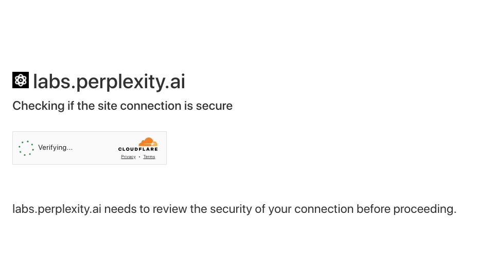 Screenshot of labs.perplexity.ai: Perplexity Labs Playground