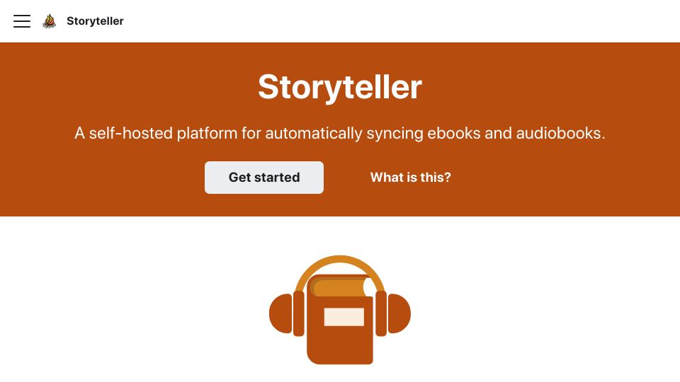 Screenshot of smoores.gitlab.io: Show HN: An open-source, self-hostable synced narration platform for ebooks