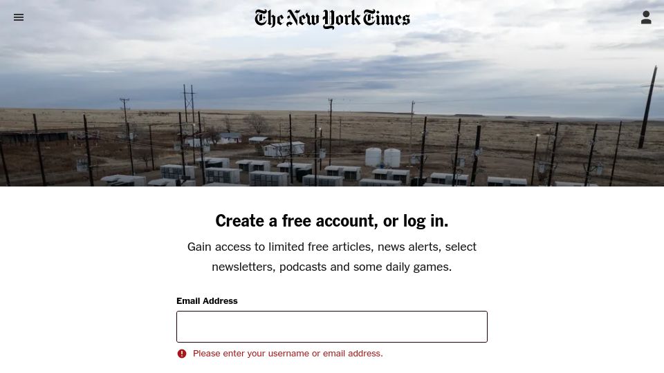 Screenshot of nytimes.com: NYU Student Owns a $6M Crypto Mine. His Secret Is Out