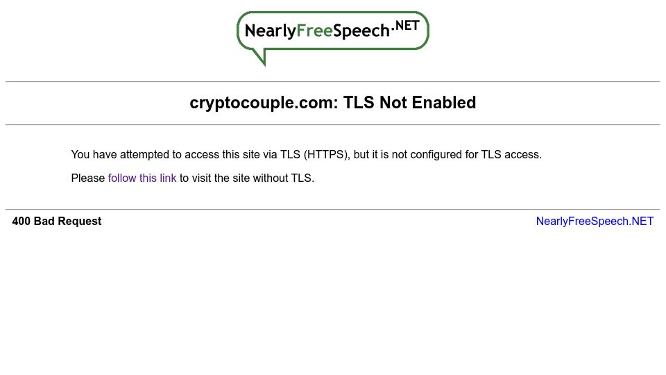 Screenshot of cryptocouple.com: History of Alice and Bob (2017)