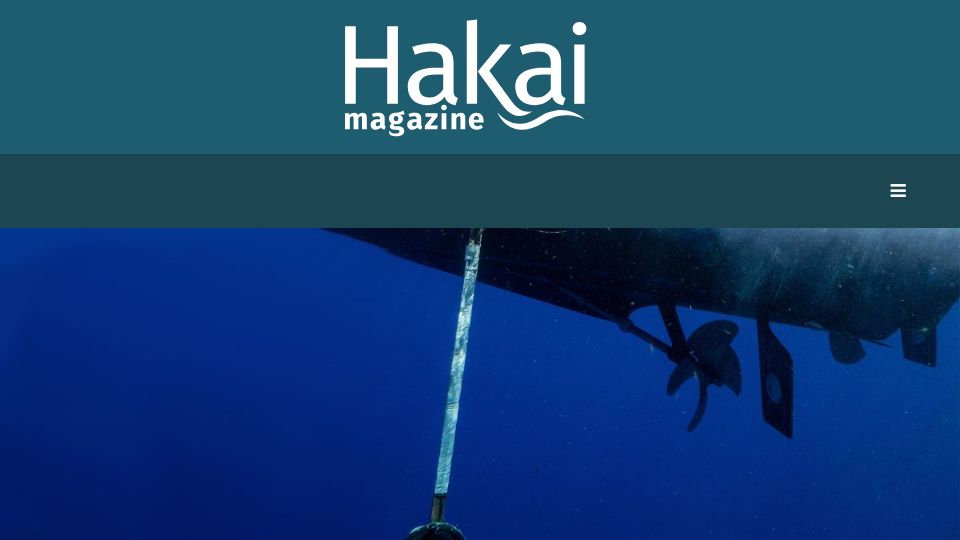 Screenshot of hakaimagazine.com: A whale that's known only by the sound of its voice
