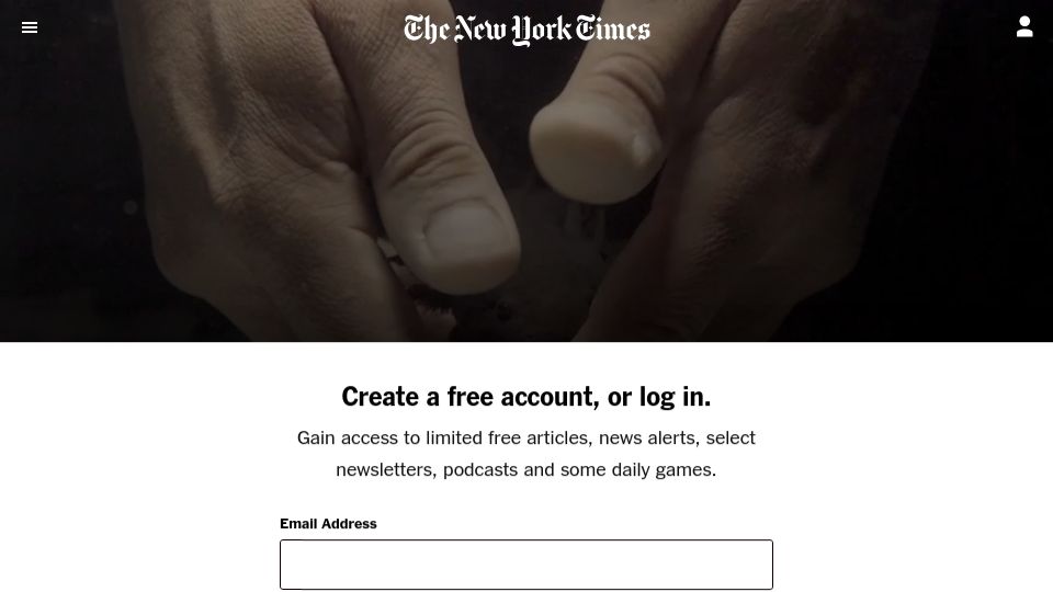 Screenshot of nytimes.com: What it takes to save the axolotl