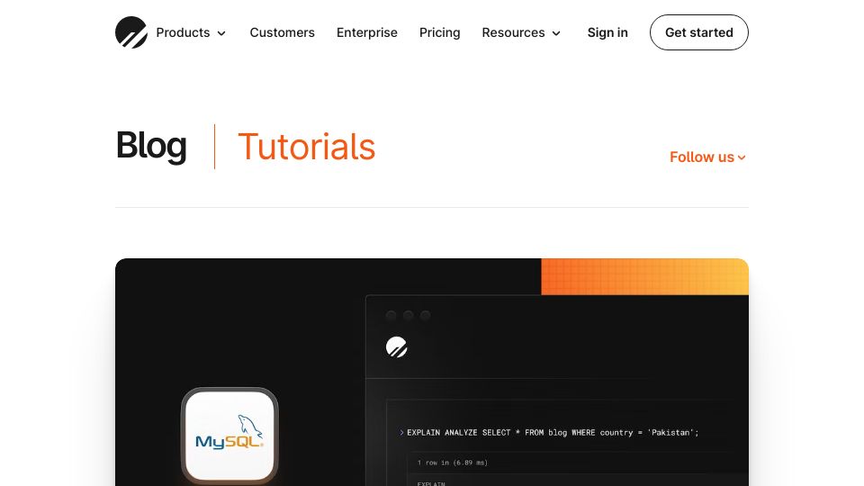 Screenshot of planetscale.com: How to Read MySQL EXPLAINs