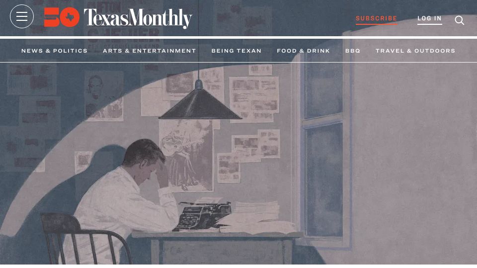 Screenshot of texasmonthly.com: Mack McCormick’s Long, Tortured Quest to Find the Real Robert Johnson