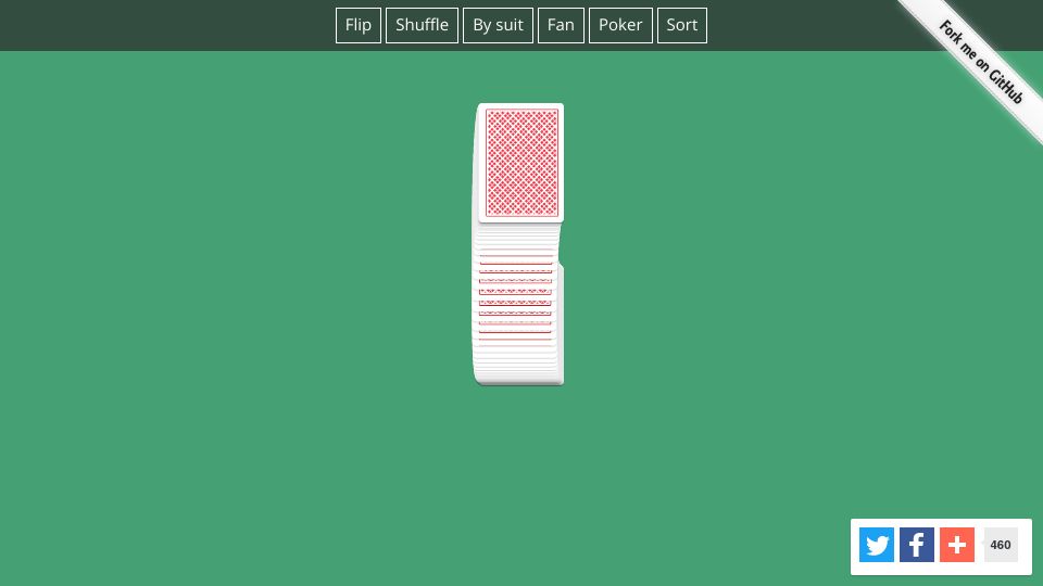 Screenshot of deck.of.cards: Deck.of.cards