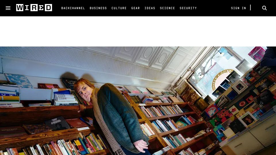 Screenshot of wired.com: Bookshop.org survives and thrives in Amazon’s world