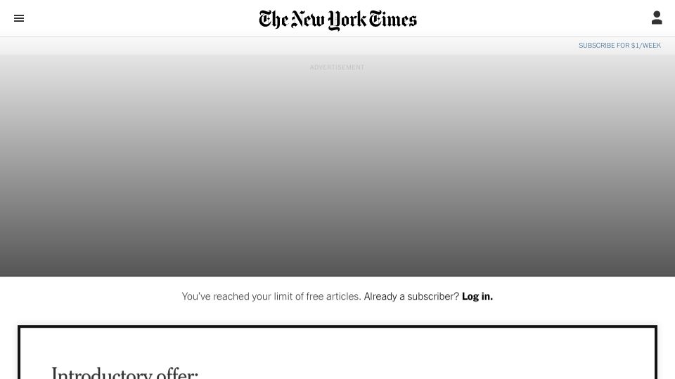 Screenshot of nytimes.com: California Wants to Cover Its Canals with Solar Panels