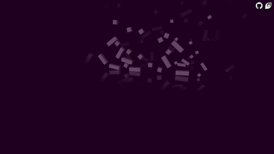 Screenshot of oimo.io: Clock