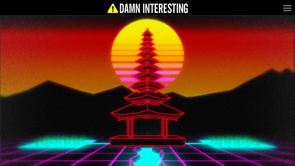 Screenshot of damninteresting.com: The Ancient Order of Bali
