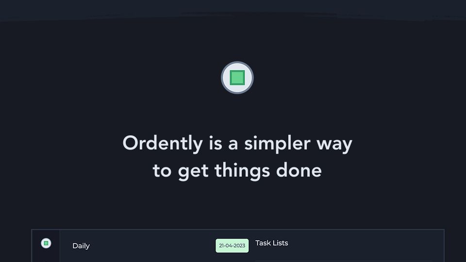 Screenshot of ordently.com: Show HN: Ordently – Consciously plan your day and your life