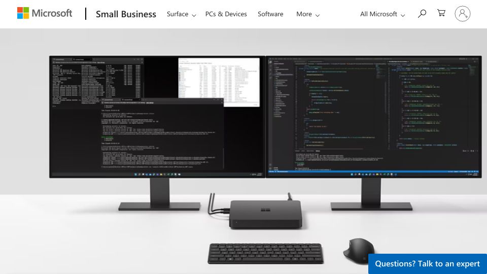 Screenshot of microsoft.com: Windows ARM Dev Kit 2023
