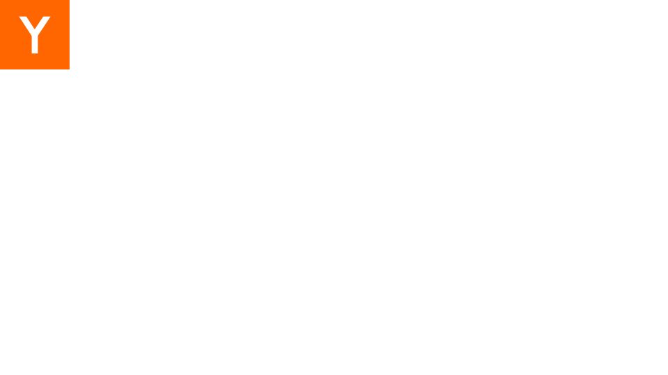 Screenshot of news.ycombinator.com: Tell HN: The “Y” logo in the top-left corner has been upgraded to SVG
