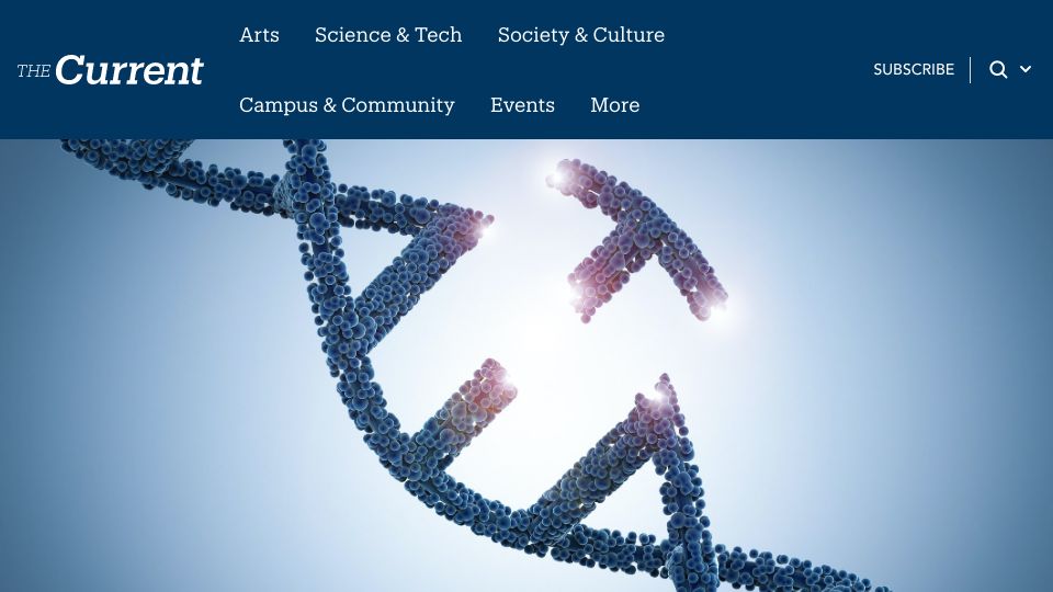 Screenshot of news.ucsb.edu: Researchers improve nonviral gene editing and a new type of DNA repair