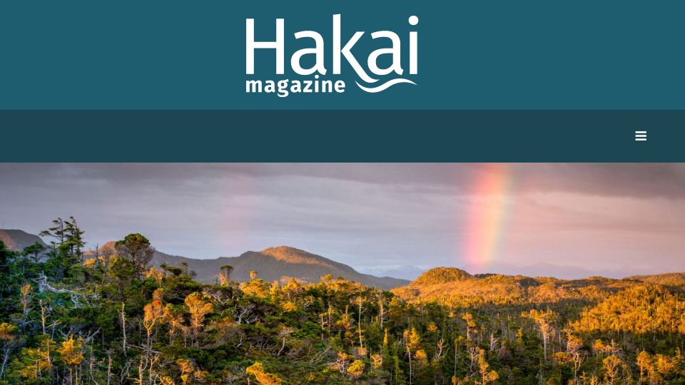 Screenshot of hakaimagazine.com: Weird, Rare, and Everywhere
