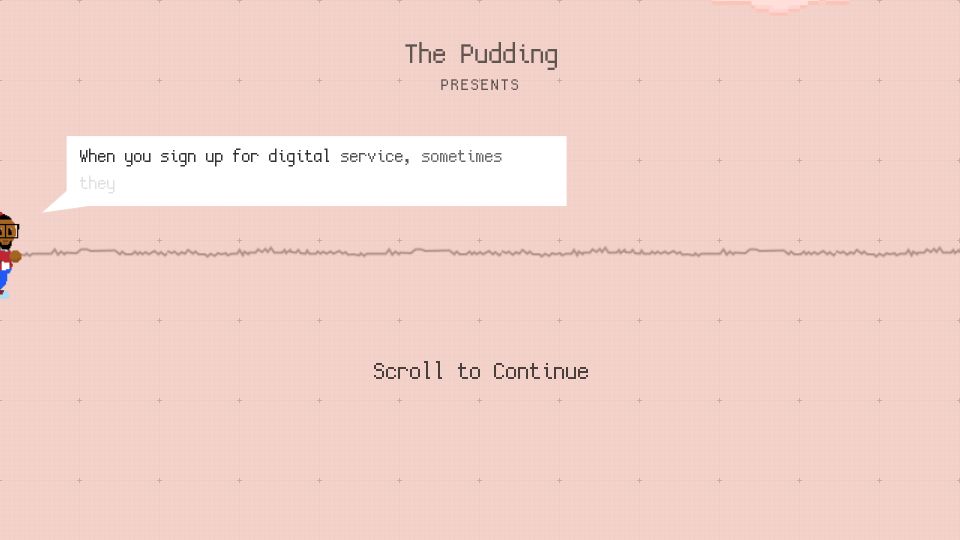 Screenshot of pudding.cool: How companies use dark patterns to keep you subscribed