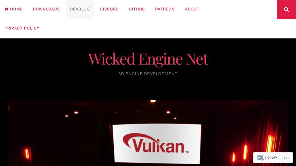 Screenshot of wickedengine.net: Vulkan Video Decoding