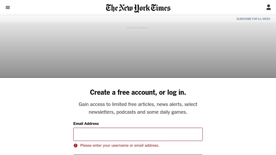 Screenshot of nytimes.com: Cosmic luck: NASA’s Apollo 11 moon quarantine broke down