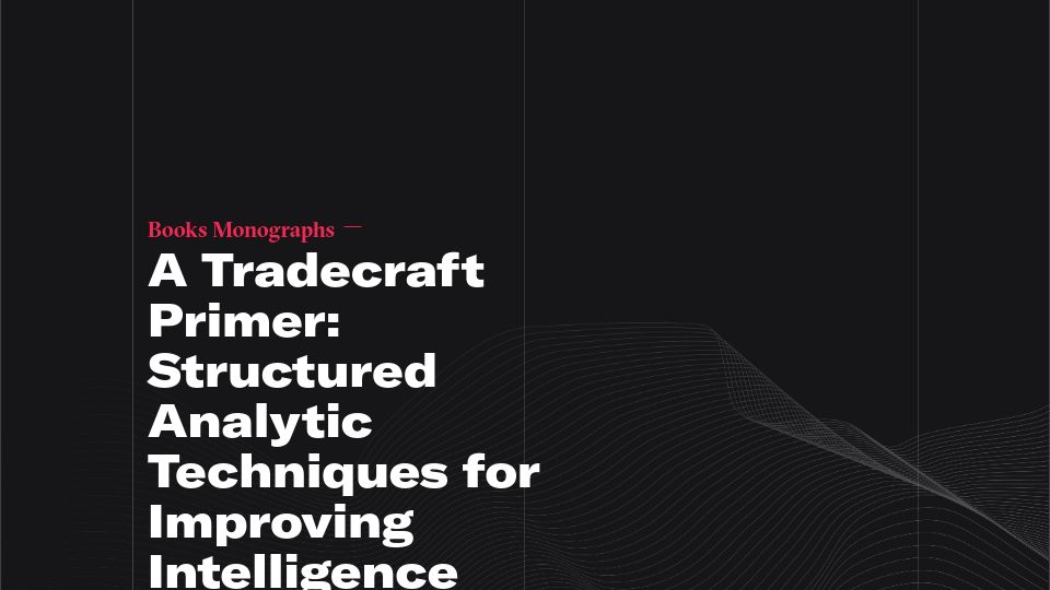 Screenshot of cia.gov: A Tradecraft Primer (2009)