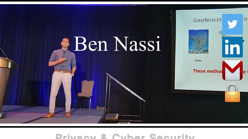 Screenshot of nassiben.com: Recovering secret keys from devices using video footage of their power LED