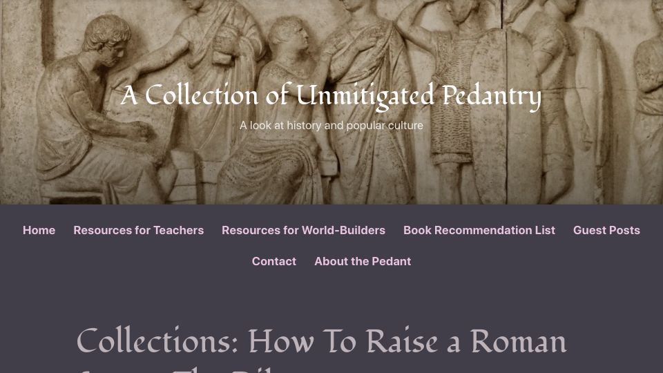 Screenshot of acoup.blog: How to raise a Roman army: The dilectus